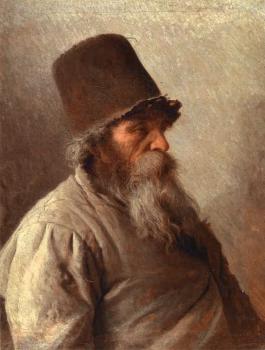 Ivan Nikolaevich Kramskoy : Village Elder